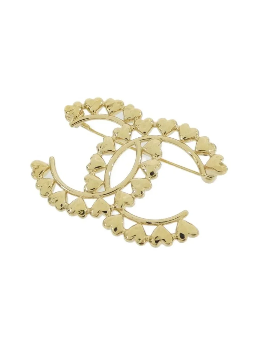 Chanel Brooch Gold